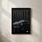6 Cuadros De Auto Chevrolet Corvette C5 Deportivo + Marco - Miniatura 2