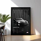 6 Cuadros De Auto Chevrolet Corvette C5 Deportivo + Marco - Miniatura 4