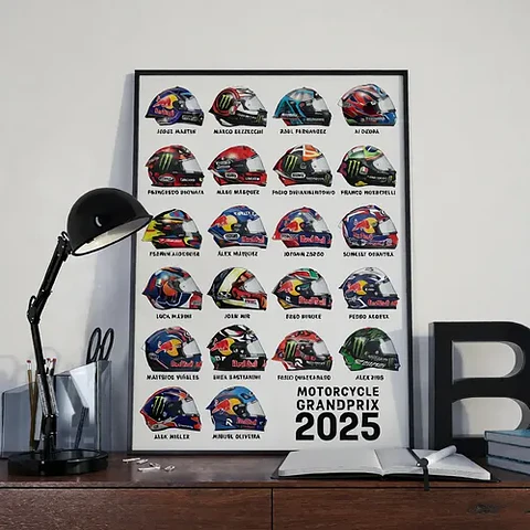 Cuadro Histórico Pilotos De Moto Gp