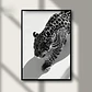 7 Cuadros De Leopardo Animal Decoración Felino Living - Miniatura 1