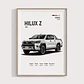 Cuadro Toyota Hilux + Marco - Miniatura 1