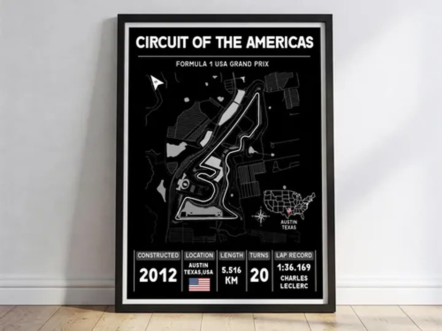 Cuadros De Pista Carreras F1 Circuitos Moto Gp Formula 1 11