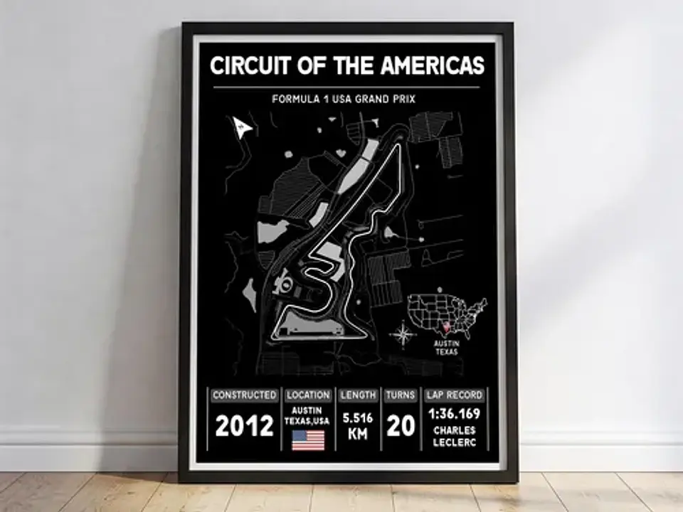 Cuadros De Pista Carreras F1 Circuitos Moto Gp Formula 1 11