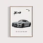 Cuadro Auto Bmw Z4 Deportivo + Marco - Miniatura 2
