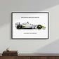 8 Cuadros Auto F1 Leyendas Fórmula 1 Especial + Marco Negro - Miniatura 1