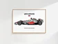 8 Cuadros Auto F1 Leyendas Fórmula 1 Especial + Marco Negro - Miniatura 3