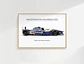 8 Cuadros Auto F1 Leyendas Fórmula 1 Especial + Marco Negro - Miniatura 5