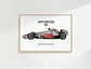 8 Cuadros Auto F1 Leyendas Fórmula 1 Especial + Marco Negro - Miniatura 7