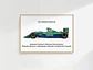 8 Cuadros Auto F1 Leyendas Fórmula 1 Especial + Marco Negro - Miniatura 8