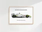 8 Cuadros Auto F1 Leyendas Fórmula 1 Especial + Marco Negro - Miniatura 10