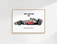 Cuadro Fórmula 1 De Lewis Hamilton Mclaren Mp4-23 2008 - Miniatura 1