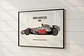 Cuadro Fórmula 1 De Lewis Hamilton Mclaren Mp4-23 2008 - Miniatura 3