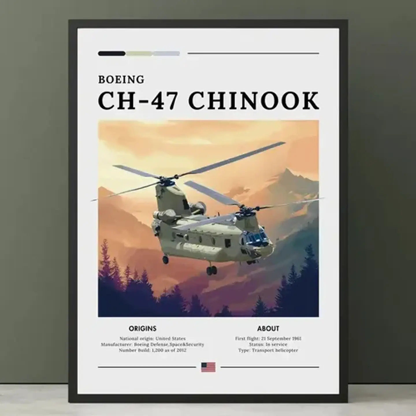 12 Cuadros De Aviación Guerra Colección 4 Helicóptero 1
