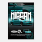 Cuadro Nissan Skyline Gtr R34 Tiffani Deportivo + Marco - Miniatura 2