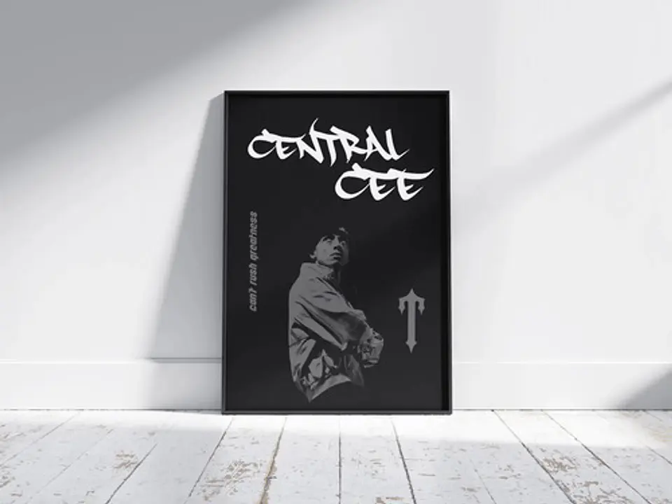 6 Cuadros De Central Cee Rap Hip Hop 1