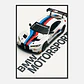 Cuadro Auto Bmw M4 Gt3 Motorsport Especial Deportivo + Marco - Miniatura 2
