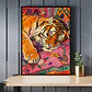 12 Cuadros De Tigres Animal Decoración Felino Living - Miniatura 1