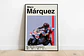 6 Cuadros De Marc Márquez Moto Gp 93  La Hormiga  + Marco - Miniatura 5