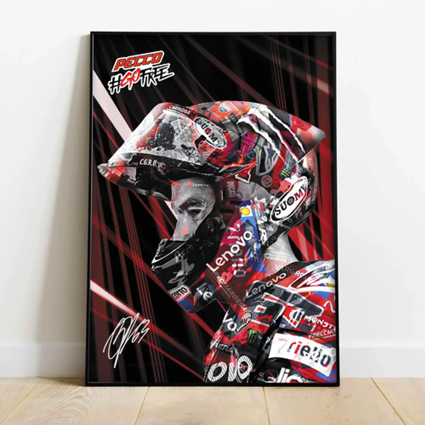 6 Cuadros De Marc Márquez Moto Gp 93  La Hormiga  + Marco 7