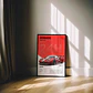 Cuadro Auto Ferrari 488 Gte Le Mans + Marco - Miniatura 2