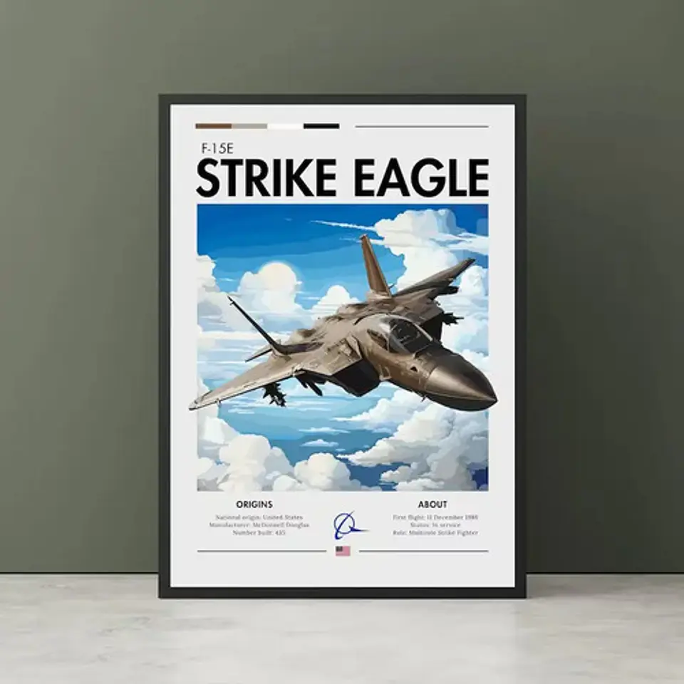 12 Cuadros De Aviación Guerra Colección 2 Avión Combates 11