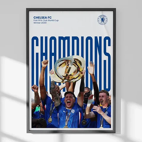 Cuadro De Chelsea Futbol Campeón Del Mundial De Clubes