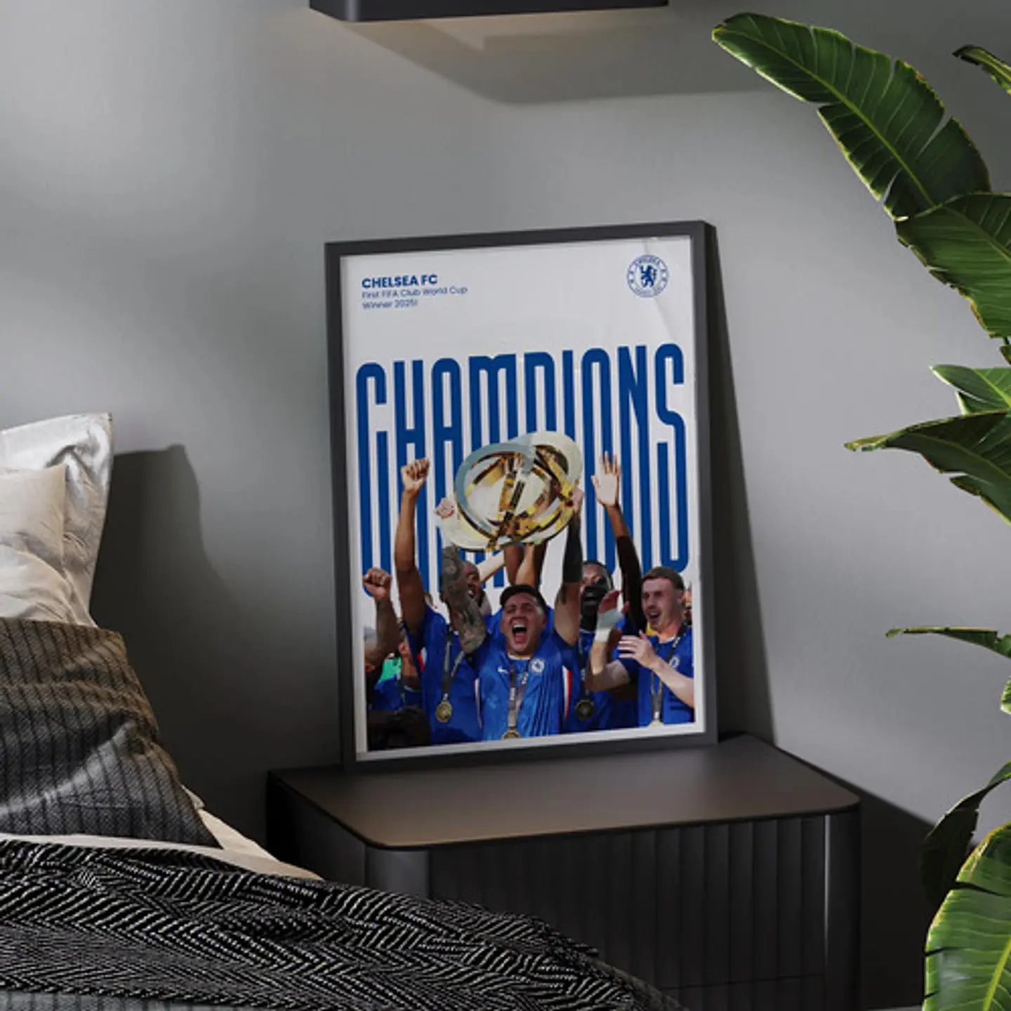 Cuadro De Chelsea Futbol Campeón Del Mundial De Clubes 2