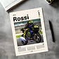 6 Cuadros De Valentino Rossi 46 Moto Gp  The Doctor  + Marco - Miniatura 4