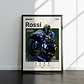 6 Cuadros De Valentino Rossi 46 Moto Gp  The Doctor  + Marco - Miniatura 7