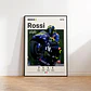 6 Cuadros De Valentino Rossi 46 Moto Gp  The Doctor  + Marco - Miniatura 9