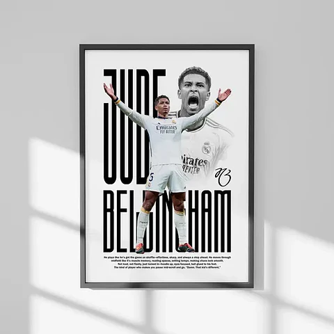 Cuadros De Real Madrid: Bellingham, Modric, Mbappé