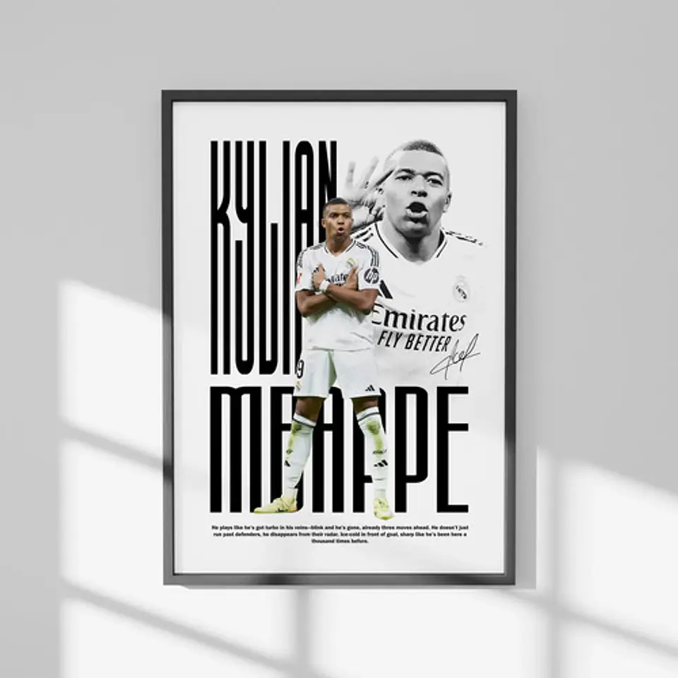 Cuadros De Real Madrid: Bellingham, Modric, Mbappé 3