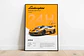 Cuadro Lamborghini Murcielago R-gt Le Mans Deportivo + Marco - Miniatura 1