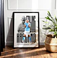 Cuadro De Erling Haaland Manchester City I Futbol + Marco - Miniatura 2