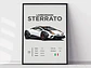 Cuadro Auto Lamborghini Sterrato Deportivo + Marco - Miniatura 3