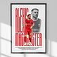 Cuadro De Alexis Mac Allister Futbol + Marco - Miniatura 1