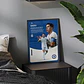 Cuadro De Enzo Fernández Futbol + Marco - Miniatura 2