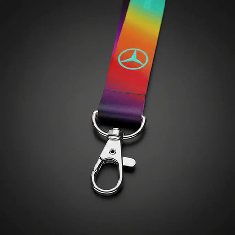 Lanyard Collar Mercedes Benz Especial Llaves F1