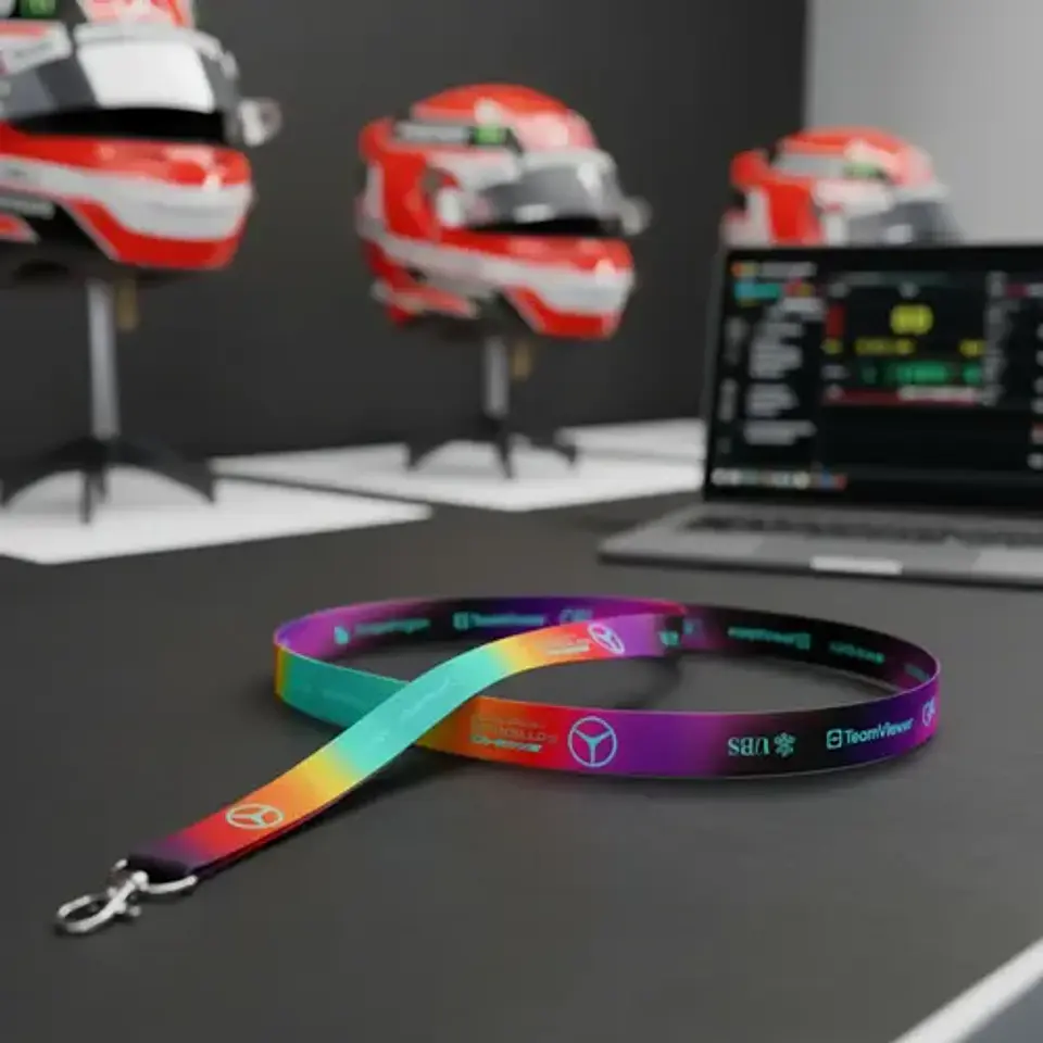 Lanyard Collar Mercedes Benz Especial Llaves F1 4