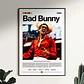 Cuadro Bad Bunny Reguetón + Marco - Miniatura 1