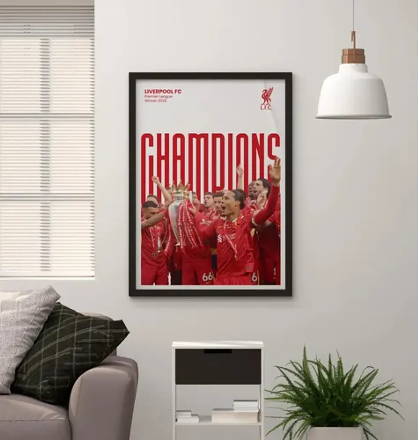 Cuadros De Liverpool Fc: Salah, Van Dijk Y Champions 3