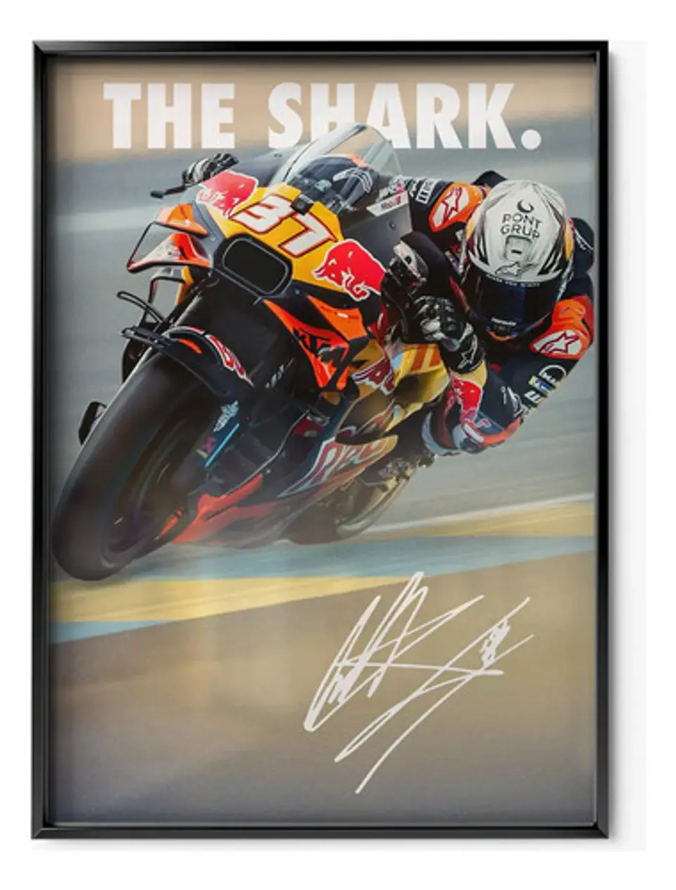 3 Cuadros De Pedro Acosta Moto Gp  + Marco 2