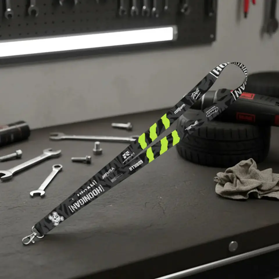 Lanyard Collar Monster Energy Hoonigan Llaves Motocross F1 3