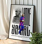 Cuadro De Lamine Yamal Futbol + Marco - Miniatura 2