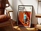 10 Cuadros De Tenista Rafael Nadal Tenis + Marco Negro - Miniatura 4