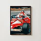 Cuadros Niki Lauda Scuderia Ferrari Formula 1 Vintage De F1 - Miniatura 3