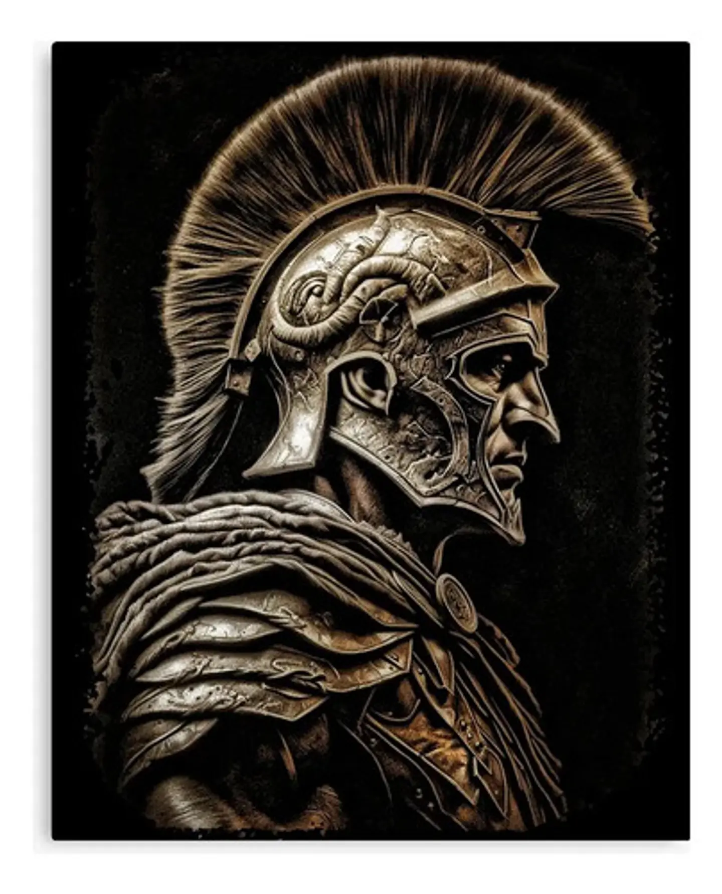 6 Cuadros Soldados Romanos Estilo Decoración Realista 5