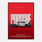 Cuadro Auto Porsche 911 Rsr  + Marco - Miniatura 1