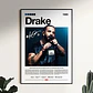 Cuadro De Drake Hip Hop Rap + Marco - Miniatura 1