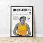 Cuadro Armand Duplantis Atleta Atletismo + Marco - Miniatura 1